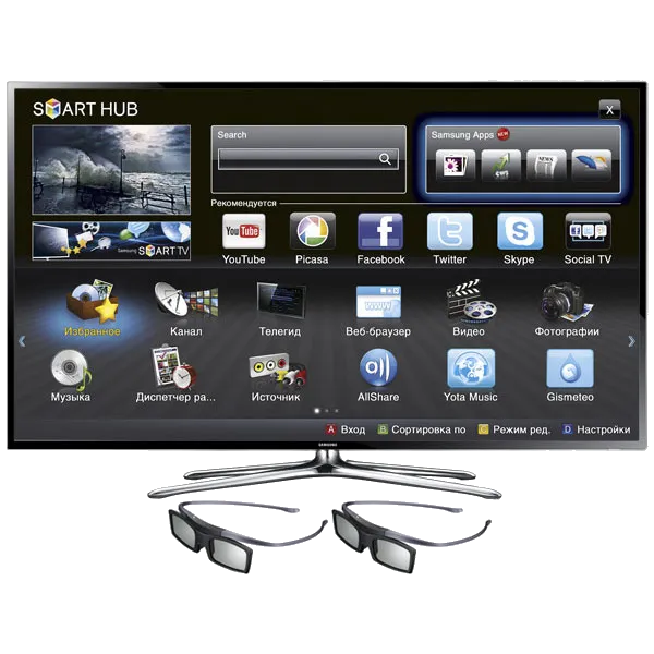 Замена USB порта Samsung UE40H6400