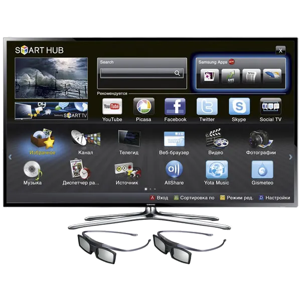 Замена USB порта Samsung UE55F6400