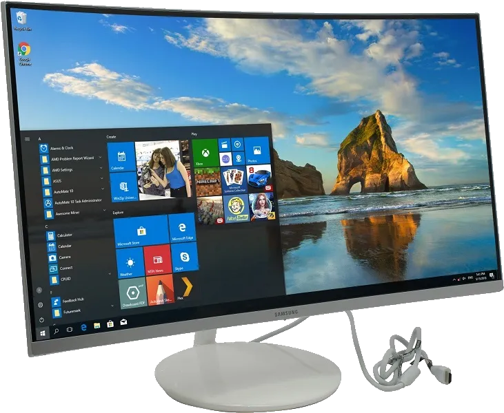 Замена платы управления (мат.платы, мейн платы) Samsung C27H711QEI