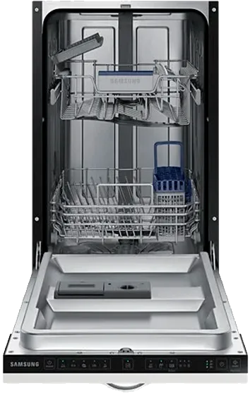 Замена П-образного уплотнителя дверцы Samsung DW50H0BB/WT