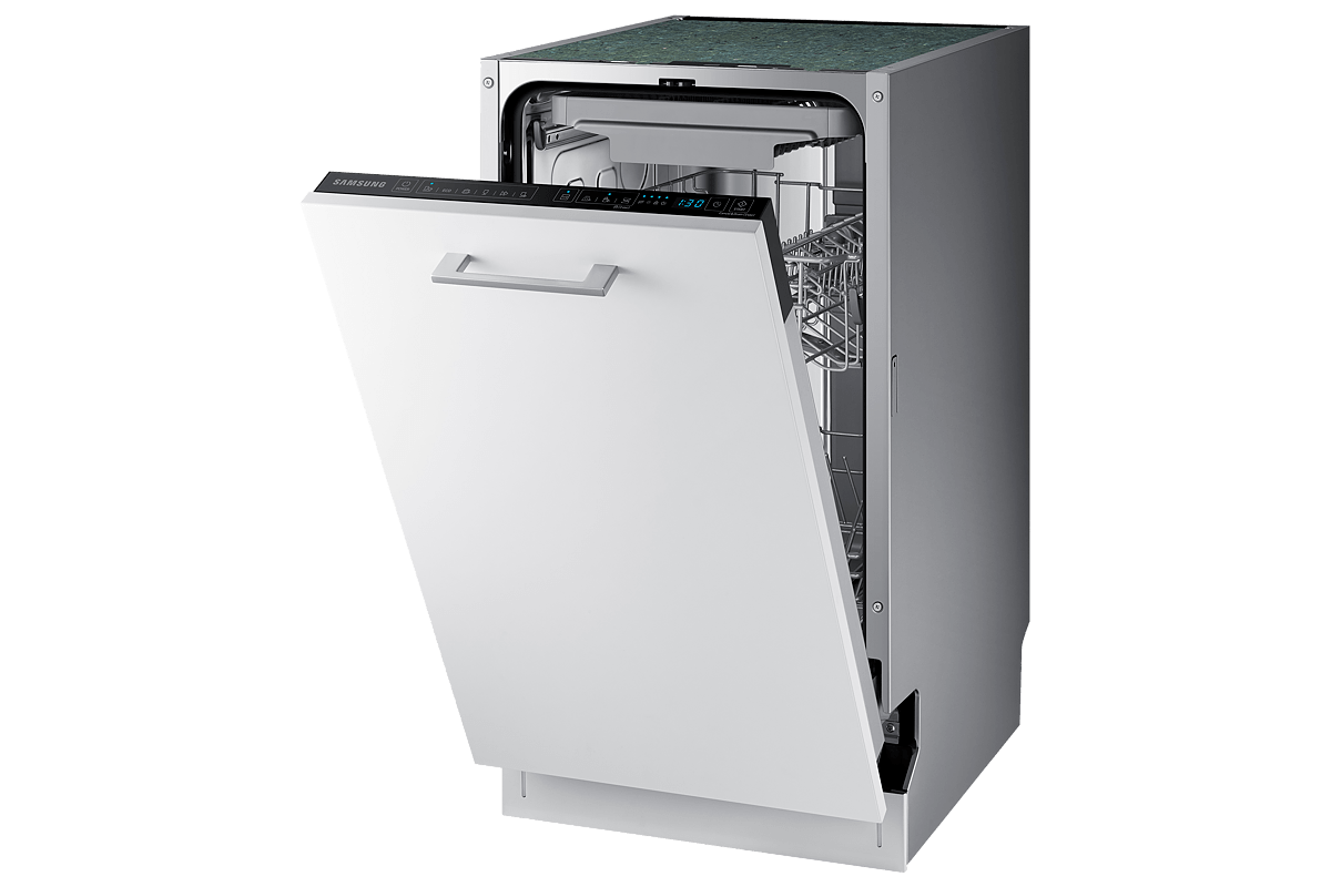 Замена П-образного уплотнителя дверцы Samsung DW50R4050BB/WT